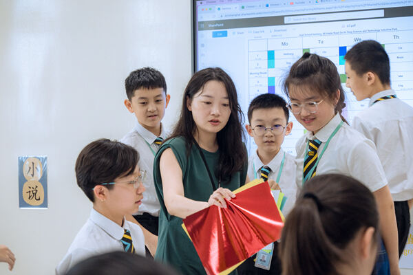开学报到日,南通惠立学校